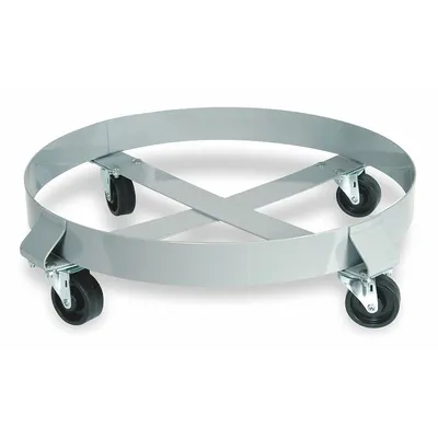 OEM Drum Dolly: 1,000 lb Load Capacity - Cross-Brace Drum Dollies with Support Ring