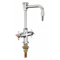 INSTOCK Laboratory Faucet: Faucet, Single-Post, For Cold Water/Hot Water Media, 2 Handles, 1 Outlets (MPN GRL412-8VB)