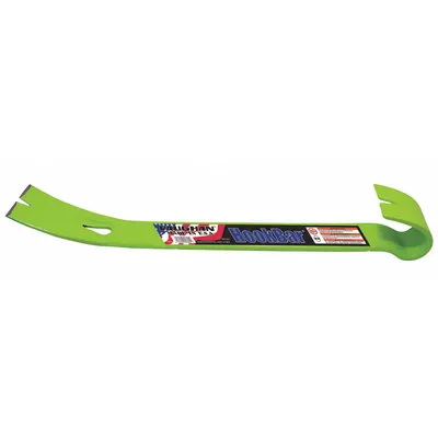 VAUGHAN Rolling Head Pry Bar: Double Claw End, 15 in Overall Lg, 1/2 in Bar Wd - Rolling-Head Pry Bars