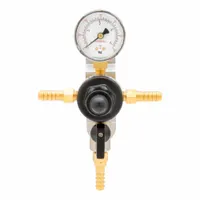 HARRIS Beverage Gas Regulator: For Beer/Coffee/Wine Beverage, For Carbon Dioxide/Nitrogen Mix Gas (MPN 3005224)