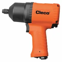 CLECO Air Impact Wrench: Full-Size, 1/2 in Drive, Pistol-Grip, Square, 1/4 in NPT Air Inlet, Std (MPN CWC-500R)