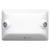 Emergency Light: LED, Damp Location Rated, 3 W Lamp Watt, 120 to 277V AC, 12 W Emergency Watt, White (MPN EVHC12)