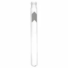 APPROVED VENDOR Glass Culture Tube, 16 mm x 150 mm, 20 mL, Round Bottom, Colorless, DCTSC-16150
