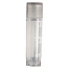 Cryogenic Vial, Polypropylene, 2 mL, Natural, Self-Standing, Sterile, 12 mm Neck, HS23202N