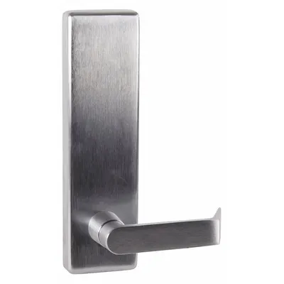 FALCON EXITS 510L-BE-D US32D Mechanical Exit Device Trim, Silver, Lever - Trim, Handles & Pulls for Exit Push Bars