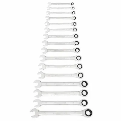 GEARWRENCH 9416 Metric 12-Point Ratcheting Combination Wrench Set - Metric 12-Point Ratcheting Combination Wrench Sets