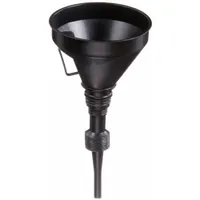 Funnel and Flexible Spout: Polyethylene, 32 fl oz Fluid Capacity, 6 in Overall Dia, 15 in Overall Ht (MPN 32825)