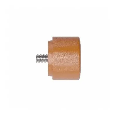 AMERICAN Replacement Hammer Tip: Soft, Urethane, 1 in Dia, 1/4-20 Thread Size, Threaded - Replacement Faces & Tips