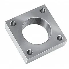 Mounting plate accessory for C Series hydraulic rams. Designed for 15-ton capacity rams. Used to secure and stabilize the ram during lifting or pressing operations, ensuring proper load alignment.