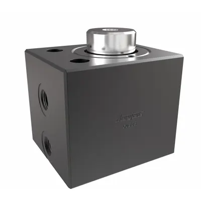JERGENS Hydraulic Cylinder: Double Acting, 15,700 lbf Nominal Capacity - Block Body Hydraulic Cylinders
