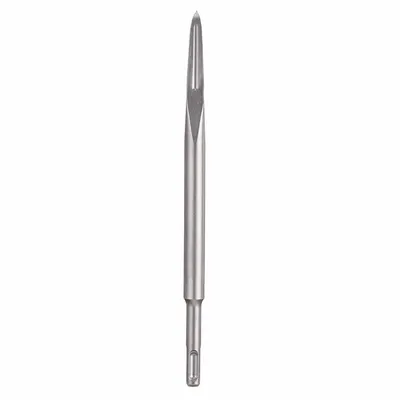 MILWAUKEE Self Sharpening Chisel Bit: 1/2 in Head Wd, 10 in Overall Lg - Self-Sharpening Chisel Bits for SDS-Plus Hammer Drills