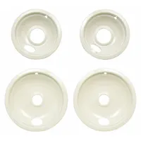Drip bowl kit for Whirlpool ovens. Collects drips and spills from the cooktop or oven cavity to help keep the appliance clean. Suitable for use as a replacement part in compatible Whirlpool ovens