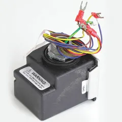 This actuator is designed for use in HVACR systems to control dampers or valves in commercial and industrial heating, ventilation, and air conditioning applications. It provides positioning for air handling units, variable air volume boxes, and zone control systems.