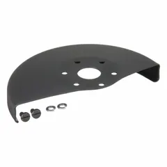 Wheel guard for angle grinders, angle sanders, sanders, and grinders. Provides protection from debris during cutting or grinding operations. Compatible with 6080 Series and 6096 models.