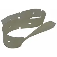TENNANT Front Squeegee Blade: Polyurethane, 2 7/8 in Overall Lg, 2 3/4 in Overall Wd, Red (MPN 4087974)