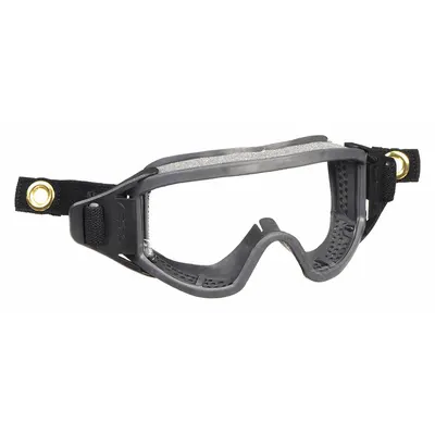 MSA Safety Goggles: Clear Lens Color, Anti-Fog/Scratch-Resistant - Comfort-Fit OTG Safety Goggles