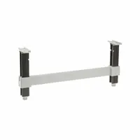 This bottom shelf dunnage stand from the Premium series measures 72 in length, 21 in depth, and 54 in height, with no rails. Constructed in speckled gray, it provides a stable platform to elevate pallets or materials off the floor, improving airflow and cleanliness in storage areas