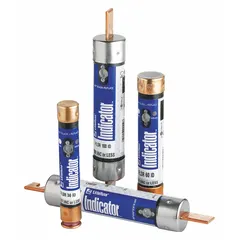 Class RK5 time-delay cylindrical fuse rated 1.6 A, 250 V AC, 125 V DC. Non-indicating design. Suitable for overcurrent protection in motor circuits, transformers, and lighting systems where harmless inrush currents occur.