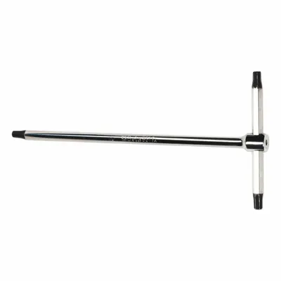 BETA Torx Key: 3 Tips, Torx, Std End, T50 Tip Size, Long, Alloy Steel, Matte - T-Shaped Torx & Torx Plus Keys