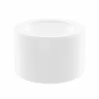 This glass-filled PTFE sleeve bearing offers chemical and heat resistance for applications such as pumps, mixers, and conveyors. It has a 1/4 in bore, 3/8 in OD, and 1/4 in overall length. Sold in a pack of 10, the bearing is white in color