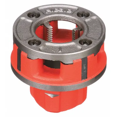 RIDGID Manual Threader Die Head: 11R, For 1 in Pipe, NPT, Alloy Steel - Die Heads for Handheld Pipe Threaders