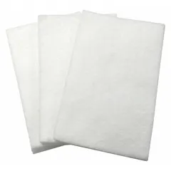 Consumable ink absorption pad kit for BradyJet J5000 printer series. Includes three felt pads that absorb excess ink during printing, helping maintain print quality and prevent ink buildup inside the printer.