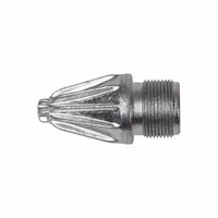 Aluminum focused air gun nozzle with 2 3/32-inch extension length. Delivers a concentrated airflow for precision cleaning and debris removal in industrial settings. Compatible with 80WJ, U80WJ2, and U80WJ225 air guns