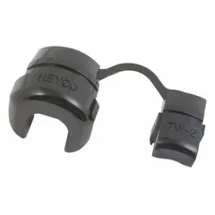 Strain relief accessory for heat guns, designed to manage and protect the power cord at the tool entry point. Reduces stress on internal connections and helps prevent cord damage during use.