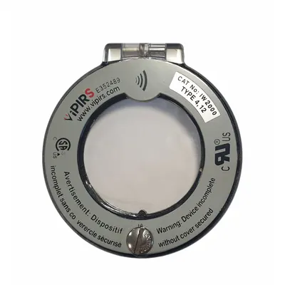 VIPIRS Infrared Window: Viewing Panes, 2,552°F Optic Max Temp, Aluminum, Crystal
