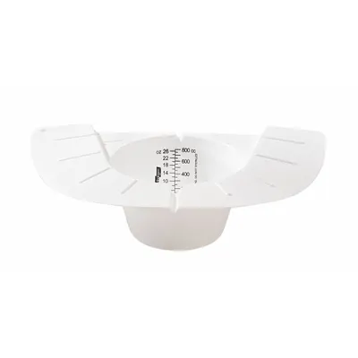GENT-L-PAN Commode Specimen Collector: Specimen Collector, Polypropylene, White - Specimen Collection Kits