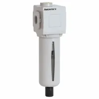 NUMATICS Part Filter: Particulate, 3/8 in NPT, 5 micron, Plastic Bowl, Semi-Auto/Manual Drain Drain (MPN 8652ABBP3JA000N)