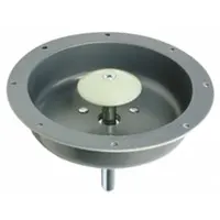 This inside release handle is a replacement part for commercial refrigerators and freezers. It operates the interior door release mechanism, allowing safe egress from walk-in coolers and freezers. The handle is designed for use in food-service and cold-storage environments