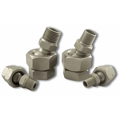EXAIR 9202 Air Gun Swivel, Stainless Steel, 1 1/16 in Overall Length - Air Gun Swivels