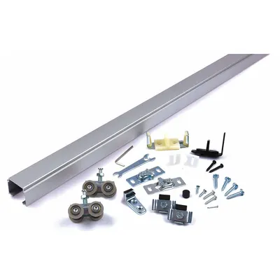 NATIONAL GUARD SLAL-250-PD-72 Hanging Door Track Kit - Hanging Door Track Kits