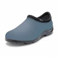 This loafer-style plain-toe shoe from SLOGGERS is designed for light industrial or commercial environments where slip-on convenience and a professional appearance are needed. Suitable for maintenance, hospitality, or light-duty roles requiring comfortable, low-profile footwear. Size 8, B width, Blue Mist color