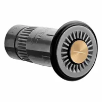 This constant pressure nozzle features a plastic body with a rigid base and NST thread. It activates by twist and provides adjustable gallonage with a fog/straight stream spray pattern. Suitable for firefighting and industrial fire suppression applications