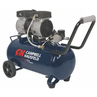 This wheeled portable electric air compressor features an oil-free pump and an 8-gallon hot dog tank. Powered by a 1 hp motor, it delivers 2.4 cfm at 90 psi. Suitable for light-duty tasks such as tire inflation and operating nail guns or other small pneumatic tools