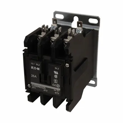 EATON C25DND325T Non-Reversing Definite Purpose Contactor - Non-Reversing Definite Purpose Contactors