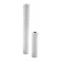 FULFLO Water Filter Cartridge: 5 micron, String Wound, 5 gpm, Rayon, 10 in Overall Ht, 6 PK (MPN E23R10)