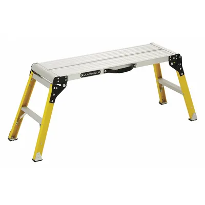 LOUISVILLE LADDER L-3042-03 Dual-Side Access Folding Step Stool - Dual-Side Access Folding Step Stools