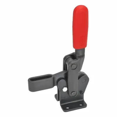 JW WINCO Vertical Acting Toggle Clamp: Vertical Handle, Flange Base Mounting, 46 mm Arm Lg - Standard Toggle Clamps
