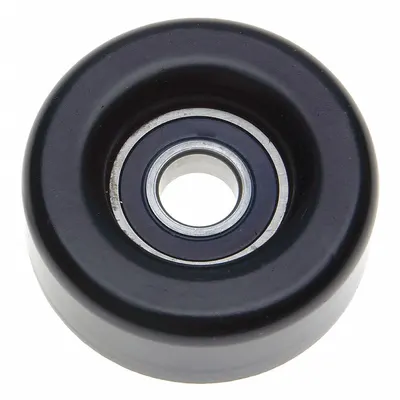 GATES Idler Pulley: Idler Pulley, 38006, Flat, Light Duty, 21/32 in Inside Dia - Flat Idler Pulleys for Vehicles