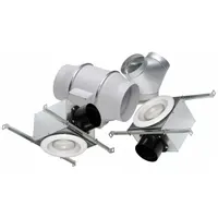 In-Line Duct Fan: 293 cfm Max., 6 in Duct, 65 W, 120V AC, 1 Ph, IP44, Thermoplastic (MPN KIT-TD150L)