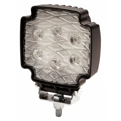 ECCO EW2101 LED Floodlight, Black, Surface Mount, Pigtail - Vehicle Floodlights