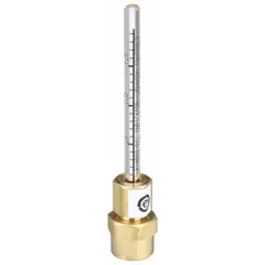 Replacement cartridge for compressed air treatment systems, used to indicate oil levels in pneumatic circuits. Directly replaces models 38Y085 and A-4000-120. Suitable for industrial pneumatic and HVAC control applications.