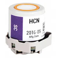 Replacement sensor for the Radius BZ1 gas detector, designed to detect hydrogen cyanide. Measurement range of 0.4 to 30 ppm with a 2-year operational life. Direct OEM replacement part for the Radius BZ1 series