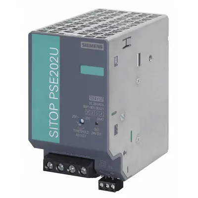 Siemens Redundancy Module: SITOP, 34 W Power Rating - Real, 24V DC, 40V DC - Accessories for DC Power Supplies