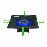 This adjustable-frame insert for street drains filters fuels, oil, and sediment from stormwater runoff. Each unit includes two replaceable filters with a total oil capacity of 0.73 gallons. Suitable for industrial sites, fuel depots, and maintenance yards where hydrocarbon and solids control is required