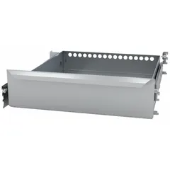 This steel cold storage drawer is designed for freezer applications requiring a right-side drawer configuration. It has an overall length of 26 inches and overall width of 24 inches, suitable for organizing and preserving frozen samples or materials at controlled low temperatures.