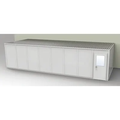 PORTA-FAB GV1232G-3 3-Wall Unassembled In-Plant Office - 3-Wall Unassembled In-Plant Offices
